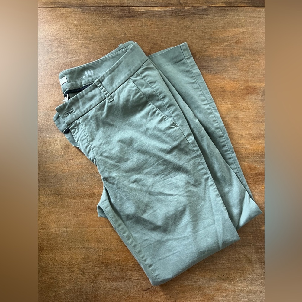 Olive Green Slacks